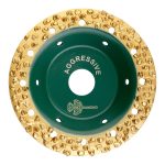 Диск шлифовальный Trio-Diamond Grand Aggressive d125 мм P8-10 на винтовом креплении плоский