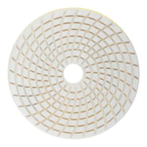 Круг алмазный шлифовальный по камню Hesler гибкий d100 мм P200 для мокрого шлифования (1 шт.)