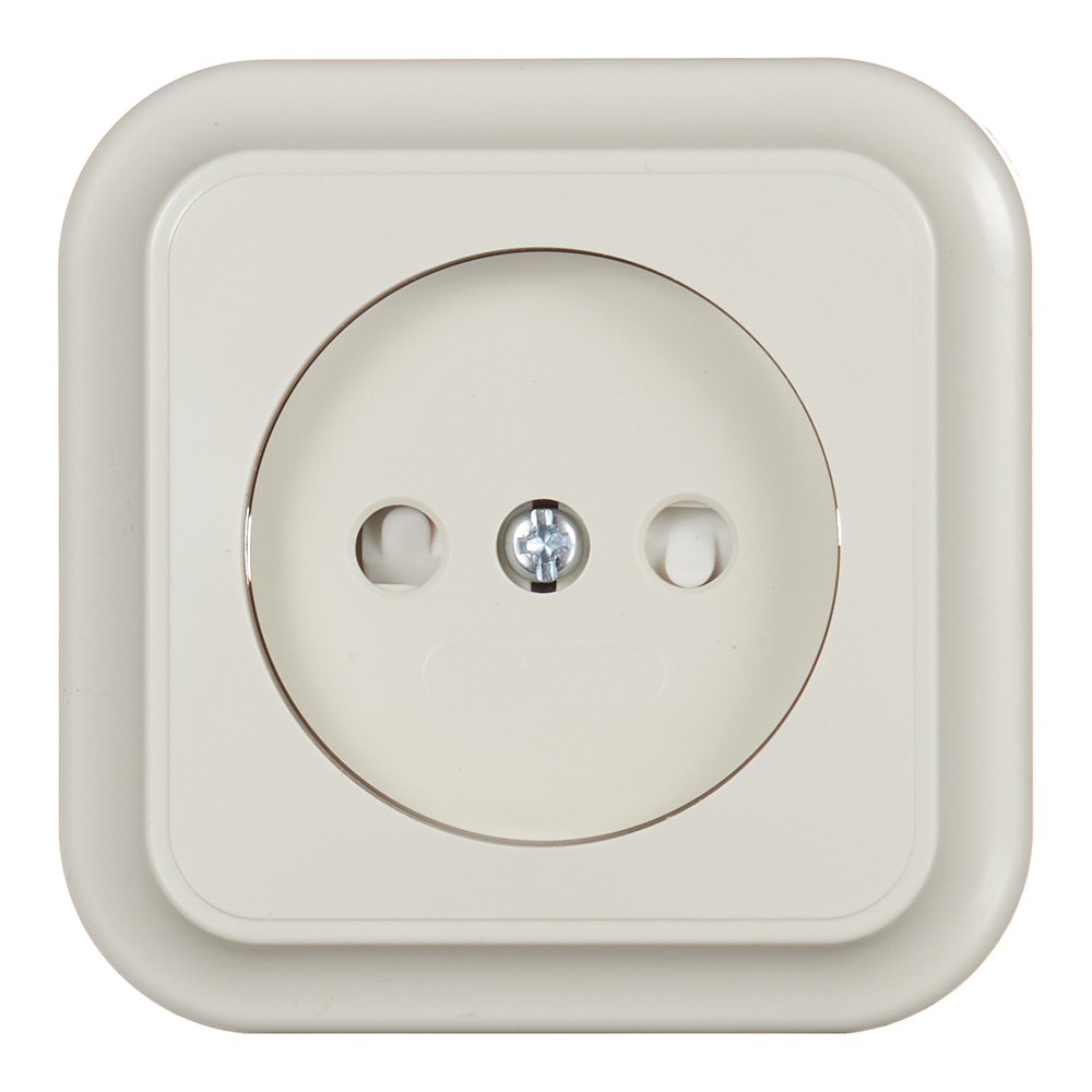original-26561.jpg Розетка Svet накладная бежевая (EV0361-8312) — изображение 1