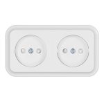 Розетка Svet накладная белая (EV0361-8320)