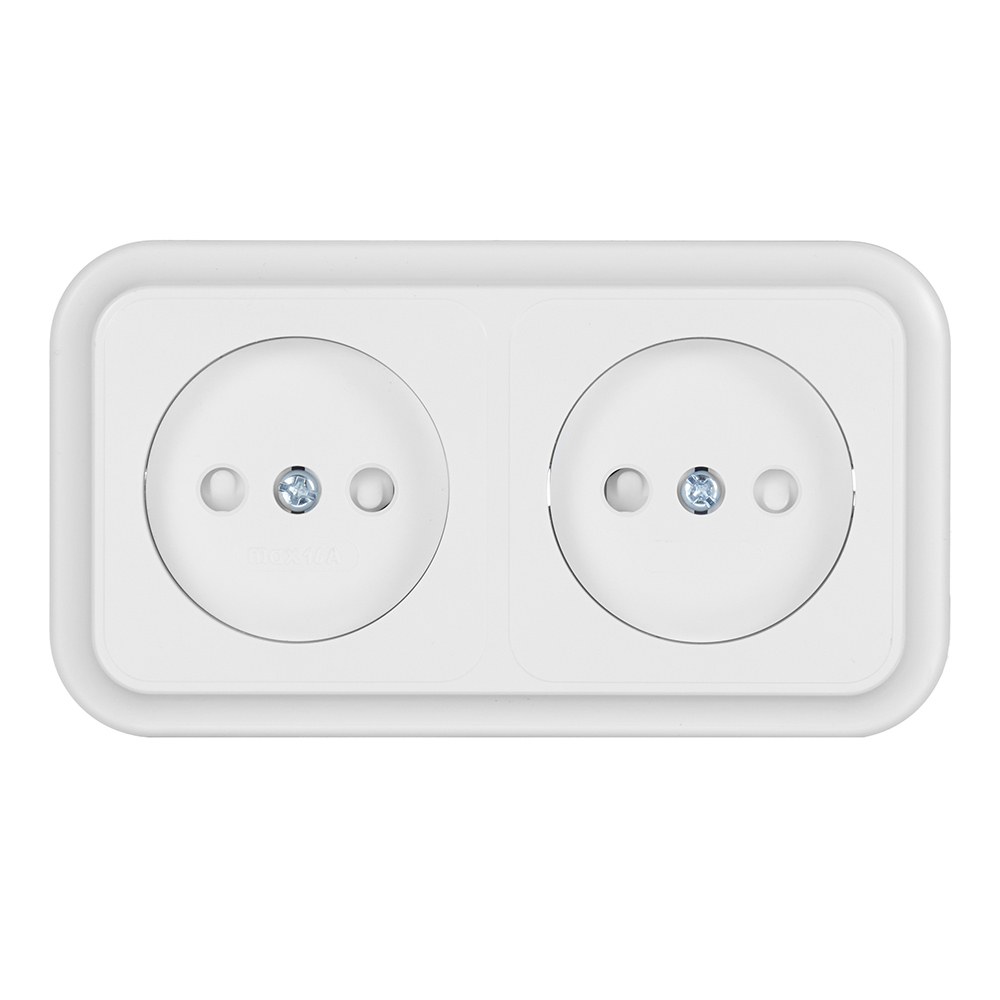 original-26570.jpg Розетка Svet накладная белая (EV0361-8320) — изображение 1