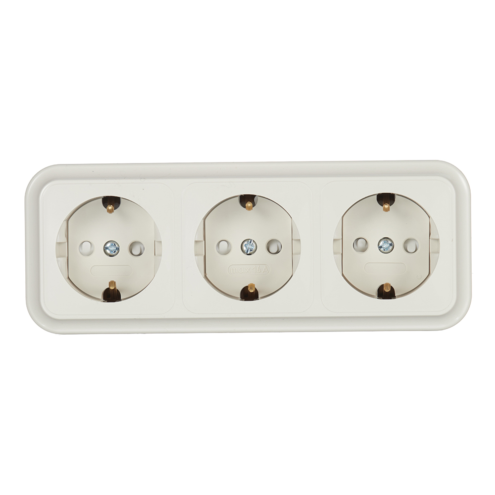 original-26593.jpg Розетка Svet накладная бежевая (EV0361-8432) — изображение 1