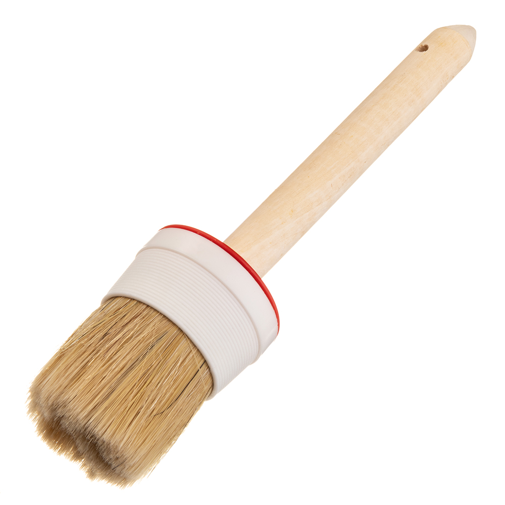 original-2667.jpg Кисть круглая натуральная щетина деревянная ручка d60 мм для эмалей и лаков на алкидной основе — изображение 1