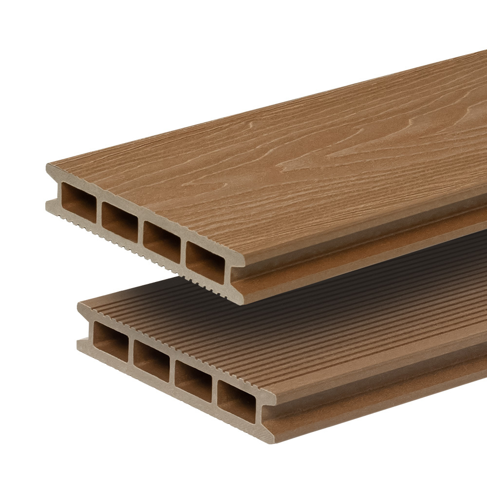 original-26730.jpg Доска террасная Grinderdeco 25х150х3000 мм двухсторонняя обработка ДПК карамель — изображение 1