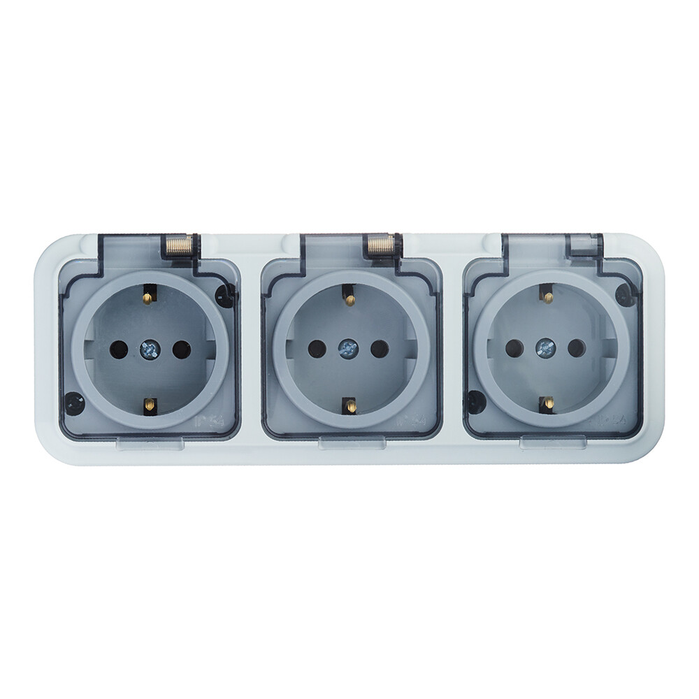 original-26832.jpg Розетка Svet накладная серая с крышкой (EV 0366-6639) — изображение 1