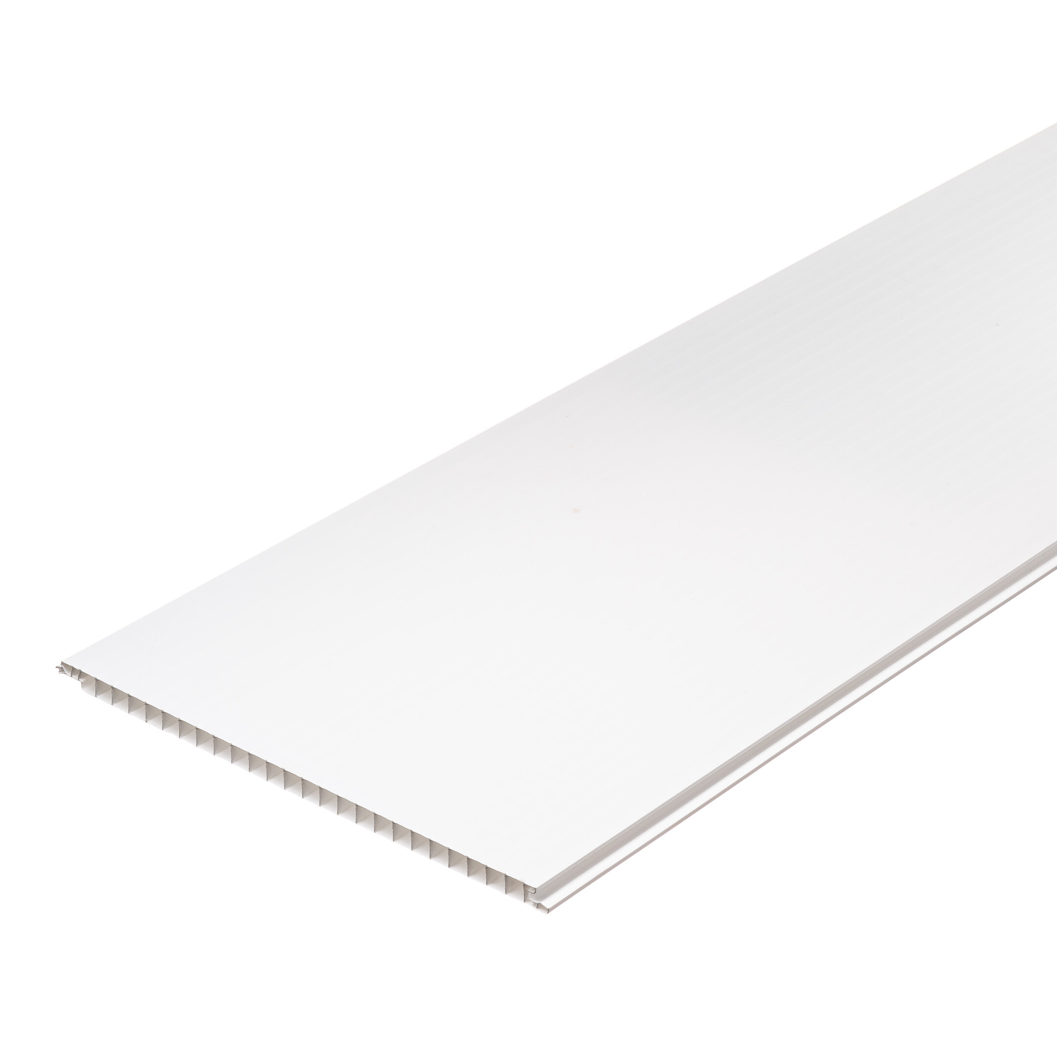 original-2684.jpg Панель ПВХ 250х3000х9 мм Stella бесшовная глянцевая белая 0,75 кв.м — изображение 1