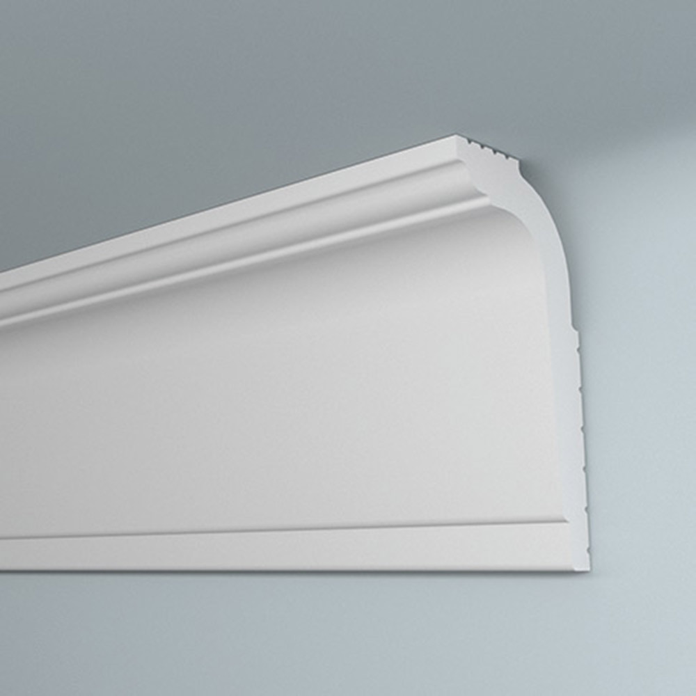 original-26844.jpg Плинтус потолочный из пенополистирола 25х50х2000 мм под натяжной потолок Плинтэкс IC 25/50 — изображение 1