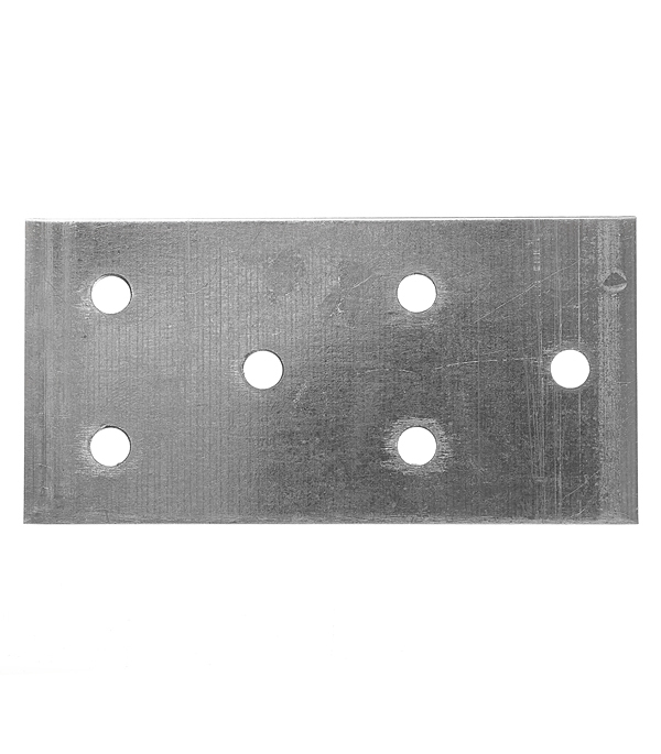 original-26901.jpg Пластина соединительная оцинкованная 80х40х2.0 мм — изображение 1