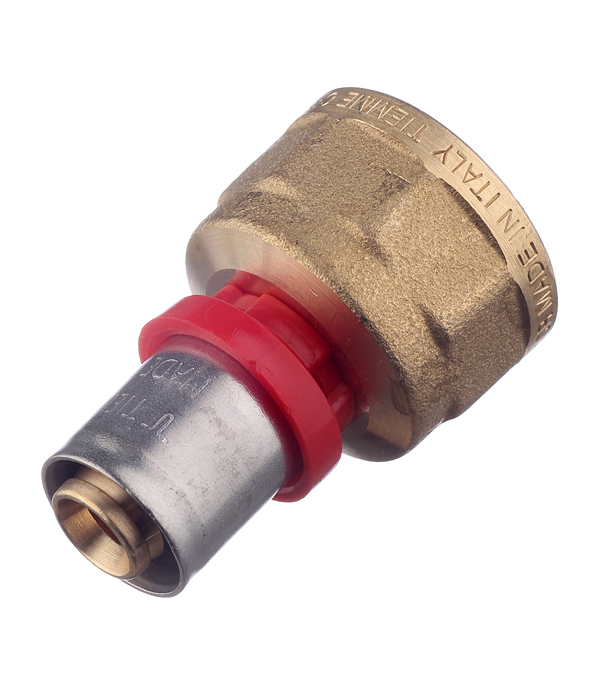 original-26936.jpg Соединитель прямой Tiemme 16(пресс) х 3/4 ВР(г) — изображение 1