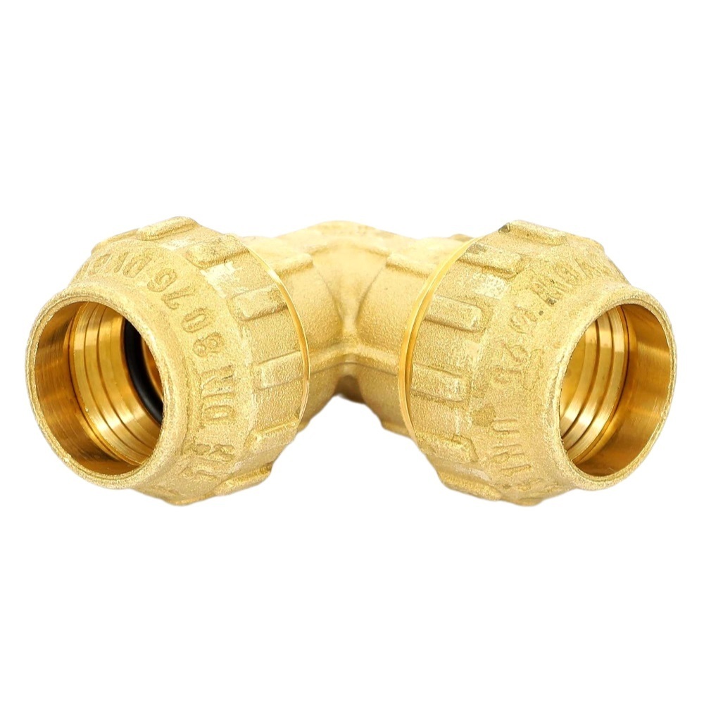 original-27002.jpg Угол ПНД Tiemme компрессионный 20х20 мм латунь — изображение 1