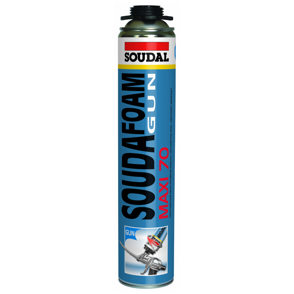 original-27018.jpg Пена монтажная профессиональная Soudal Maxi 70 летняя 870 мл — изображение 1