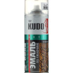Эмаль аэрозольная по ржавчине Kudo молотковая медная полуглянцевая KU-3007 520 мл