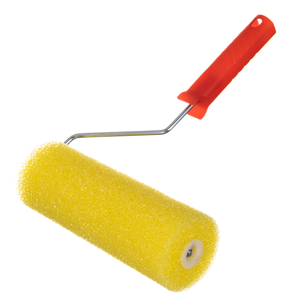 original-27136.jpg Валик поролон структурный шероховатый 230 мм d80 мм с ручкой Matrix — изображение 1