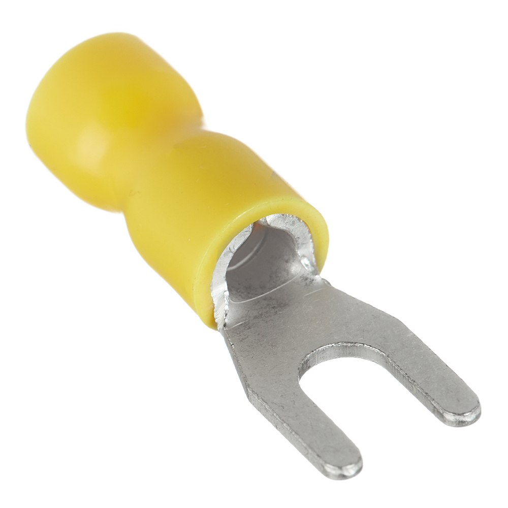 original-27297.jpg Наконечник вилочный изолированный КВТ НВИ d4 мм 2,5-6 кв. мм (20 шт.) — изображение 1