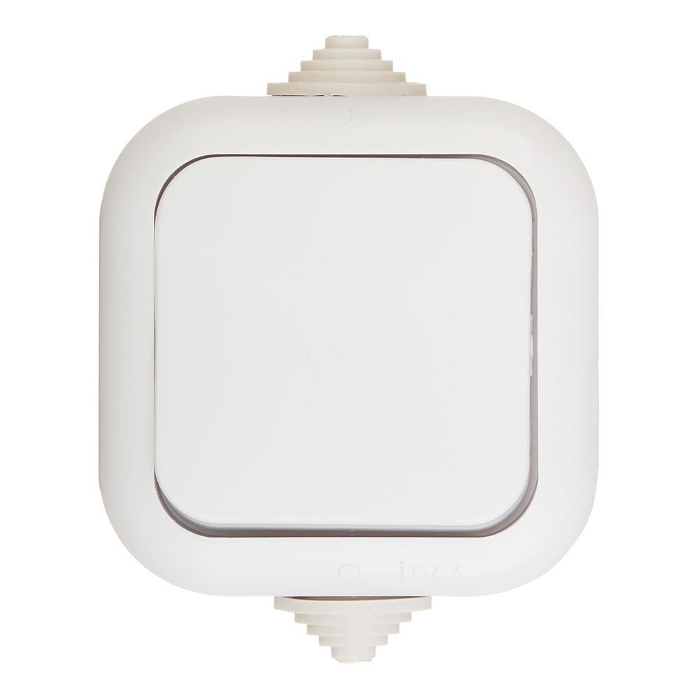 original-27305.jpg Выключатель Svet одноклавишный накладной белый (0601-00011) — изображение 1