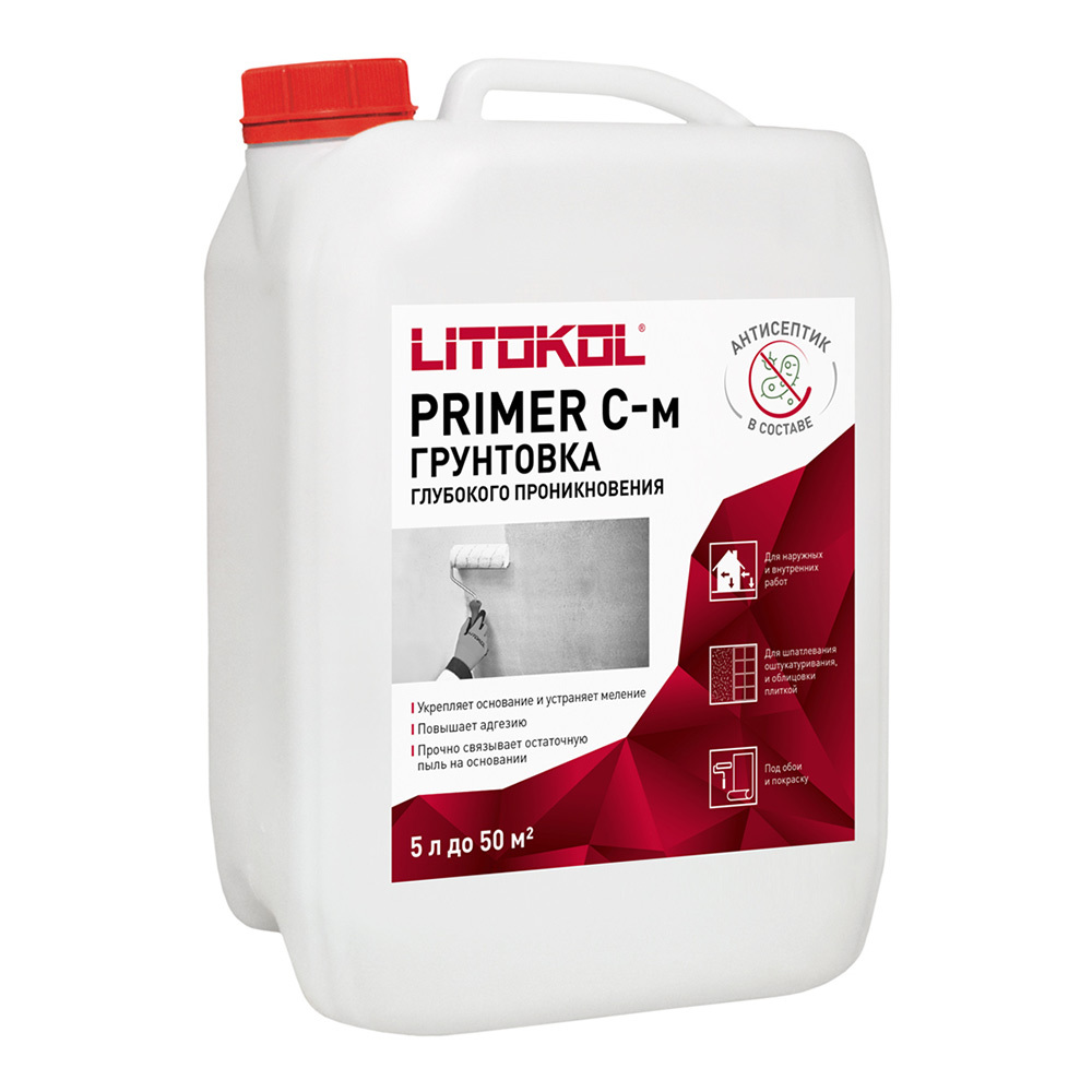 original-27433.jpg Грунт Litokol Primer C-m глубокого проникновения 5 кг — изображение 1