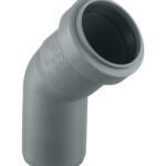 Отвод Ostendorf НТВ d40 мм 45° пластиковый для внутренней канализации (111120)