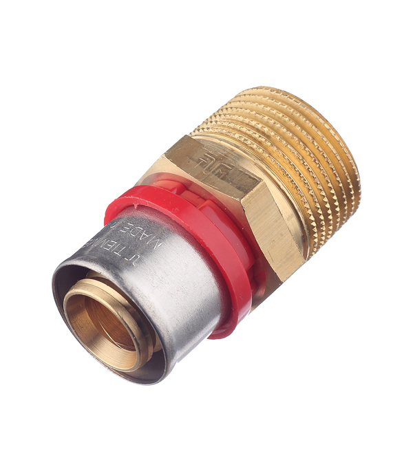 original-27474.jpg Соединитель прямой Tiemme 26(пресс) х 1 НР(ш) — изображение 1