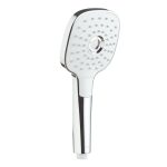 Лейка для душа Iddis Sena 112х255 мм 3 режима без шланга пластик белая/хром (SEN3F00i18)