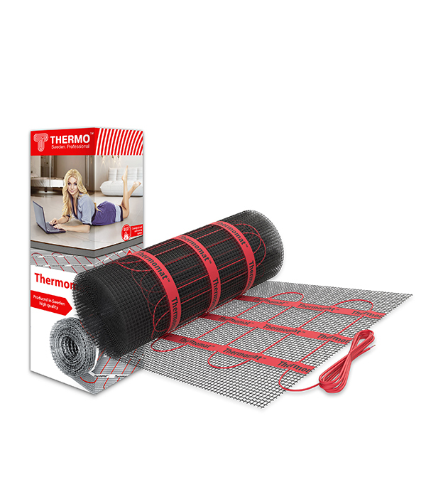 original-27584.jpg Теплый пол нагревательный мат Thermo Thermomat 6,6 кв.м 210 (1400) Вт — изображение 1