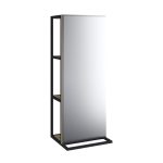 Пенал с зеркалом 1Marka Grungle Loft 35 см подвесной дуб вотан