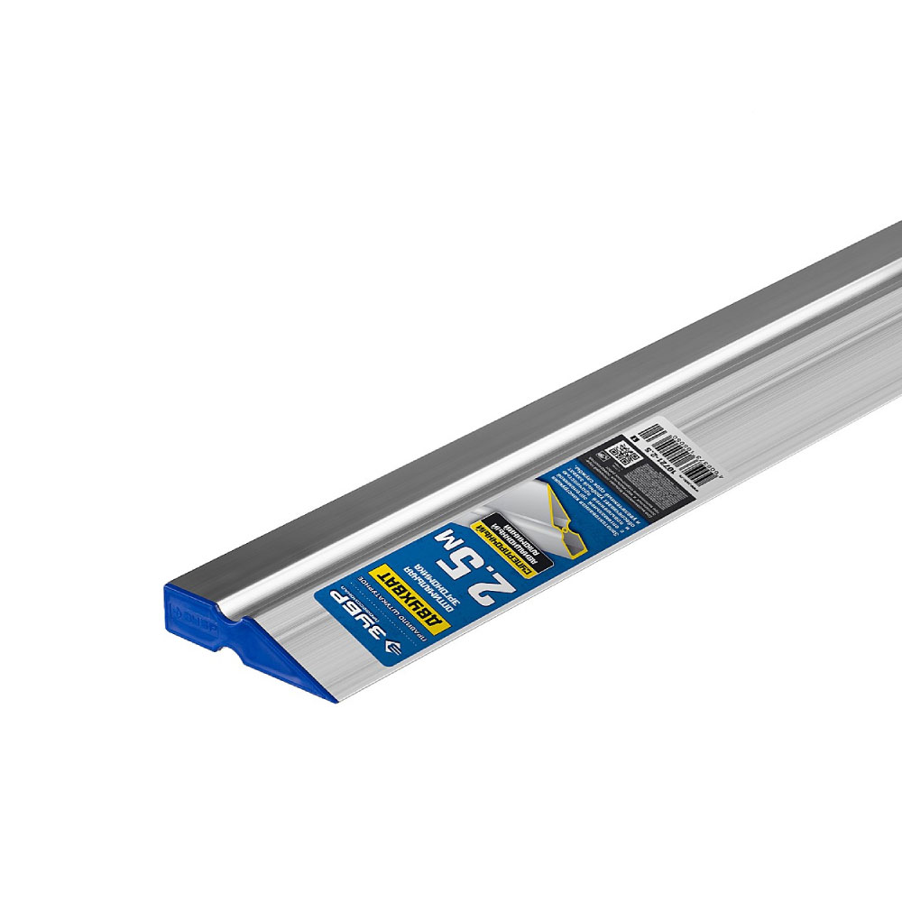 original-27721.jpg Правило алюминиевое 2,5 м трапеция Зубр — изображение 1