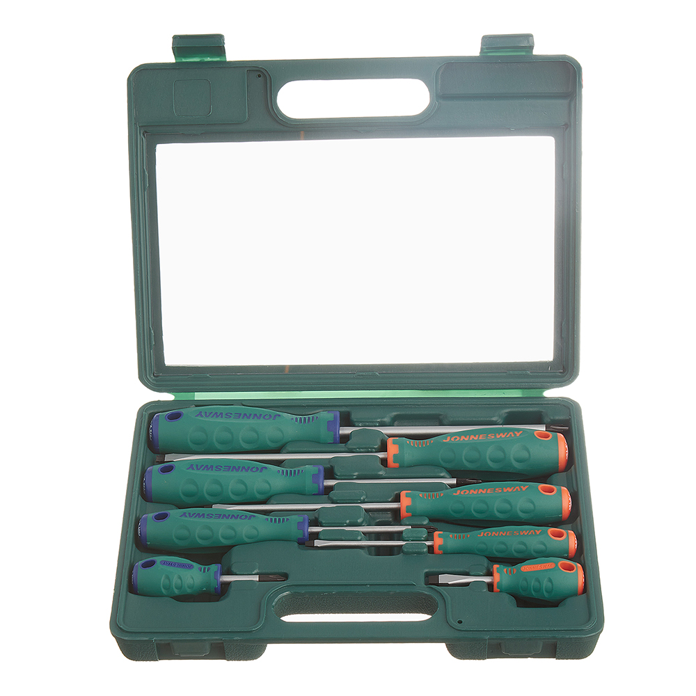 original-27764.jpg Набор отверток Jonnesway Anti-slip grip (D71PP08S) (8 шт.) — изображение 1