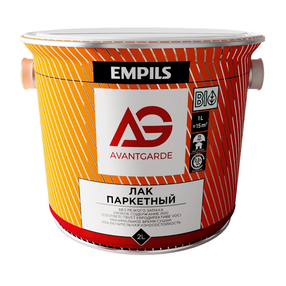 original-27895.jpg Лак паркетный Empils AvantGarde бесцветный 2 л полуматовый — изображение 1