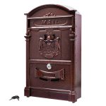 Ящик почтовый Аллюр №4010 с замком медь