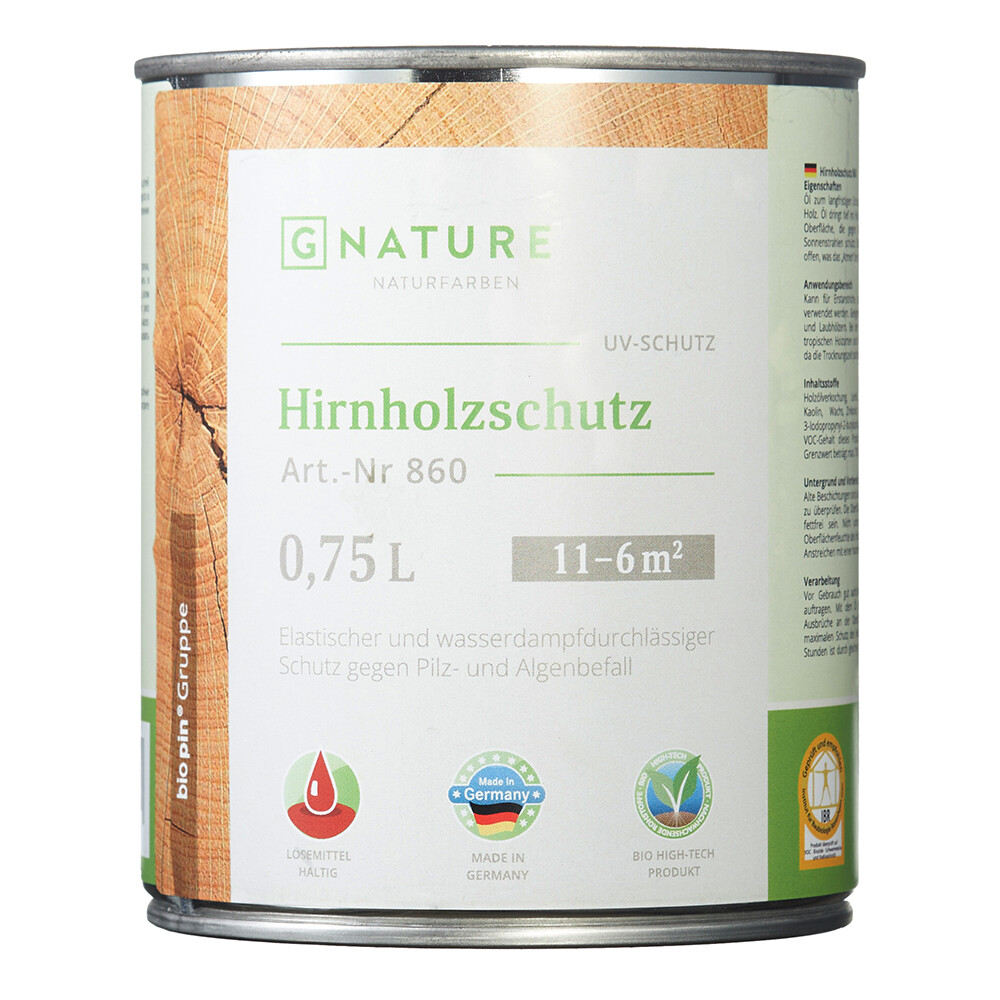 original-27975.jpg Масло GNature Hirnholzschutz для защиты торцов бесцветное 0,75 л — изображение 1