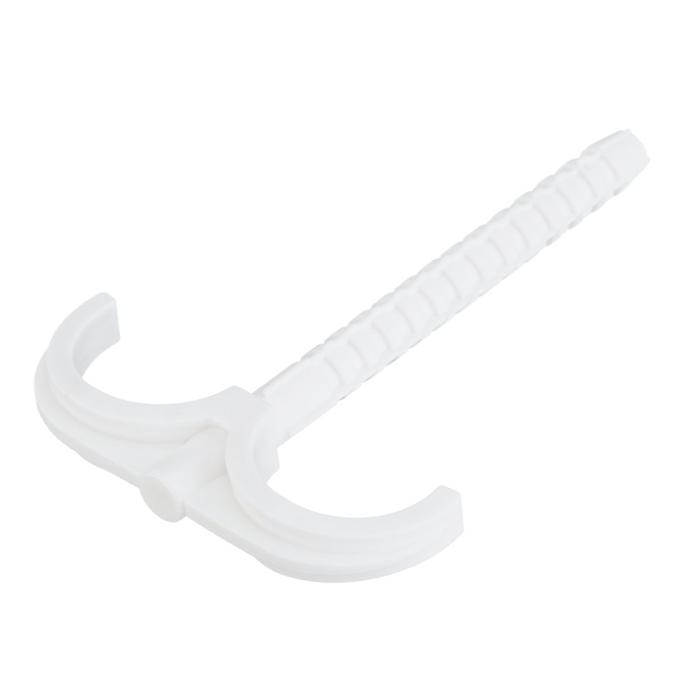 original-27998.jpg Фиксатор двойной j-образный Henco 97 мм для металлопластиковых труб 16-32 мм белый (10 шт.) (JCLIP-1632DL) — изображение 1