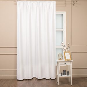 Штора блэкаут белая 160х270 см Amore Mio (99102)