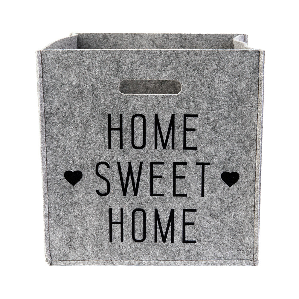 original-28168.jpg Органайзер для хранения Sweet Home 300х300х300 мм складной светло-серый — изображение 1