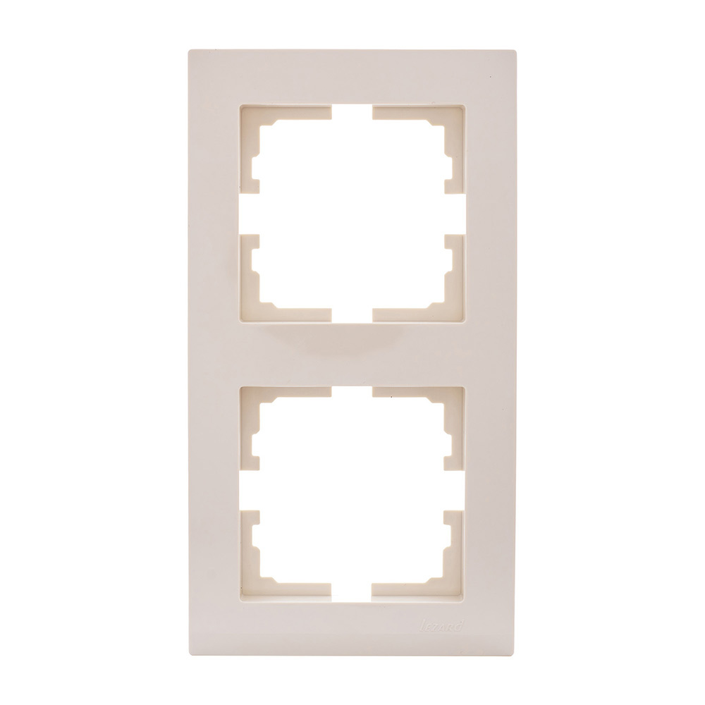 original-28229.jpg Рамка Lezard Vesna двухместная крем (742-0300-152) — изображение 1