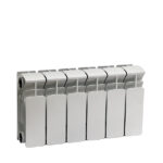 Радиатор биметаллический Rifar Base 200 мм 6 секций 1" боковое подключение белый