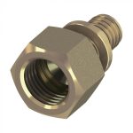 Соединитель прямой Tece 20 мм х 1/2 ВР(г) латунь (765003)