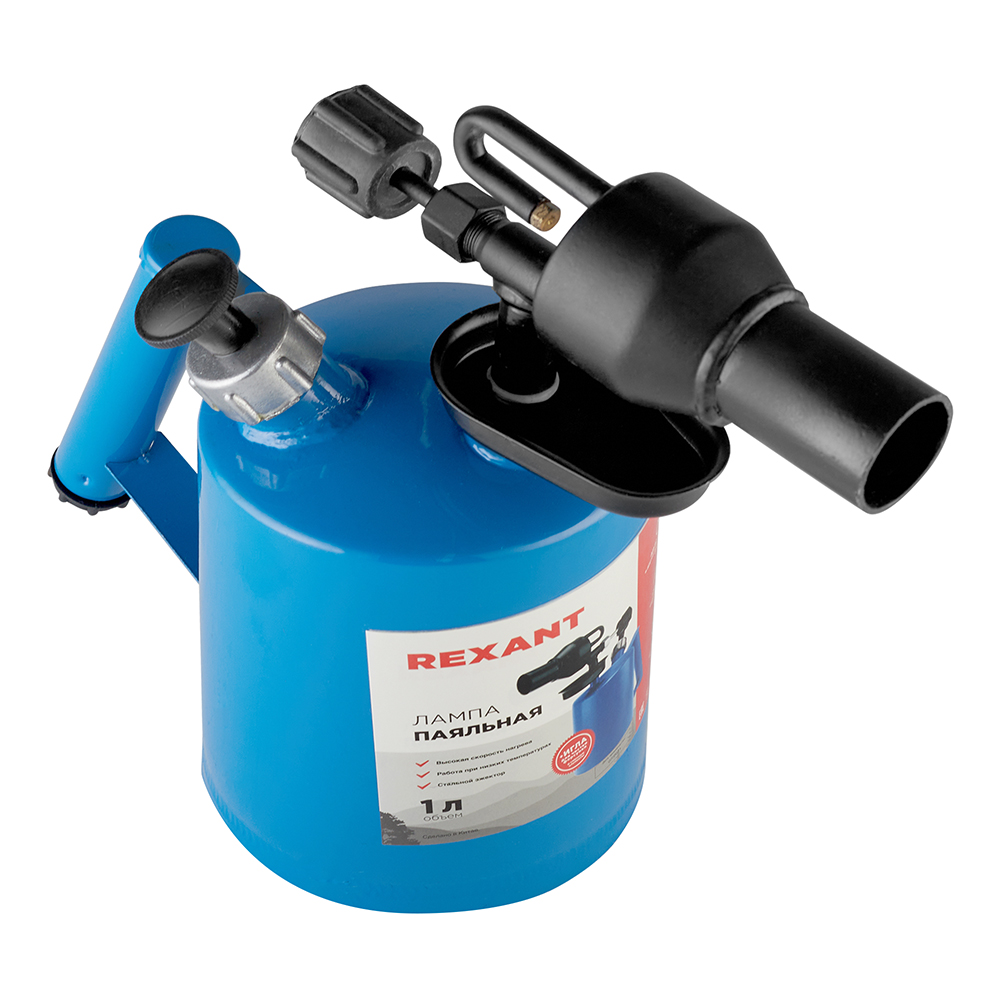 original-28619.jpg Лампа паяльная бензиновая Rexant ПЛ-1 1 л (12-0007) — изображение 1