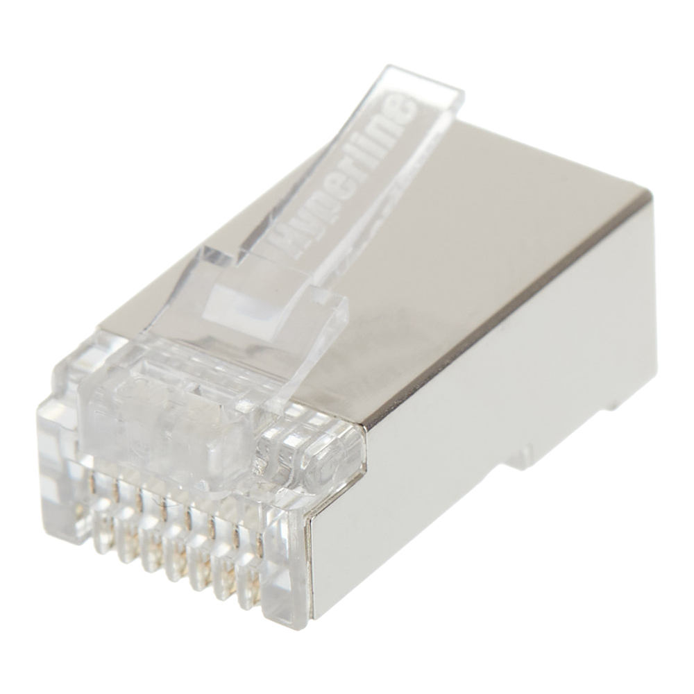 original-28634.jpg Штекер компьютерный Hyperline RJ45 8P8C CAT5e (10 шт.) (521596) — изображение 1