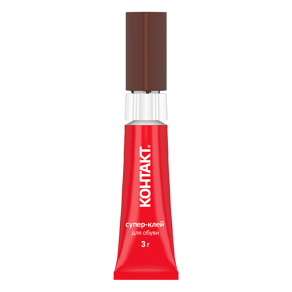 original-28696.jpg Клей Контакт для обуви секундный прозрачный 3 г на блистере — изображение 1