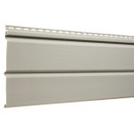 Сайдинг Альта-Профиль Премиум Брус 3000х250 мм светло-серый