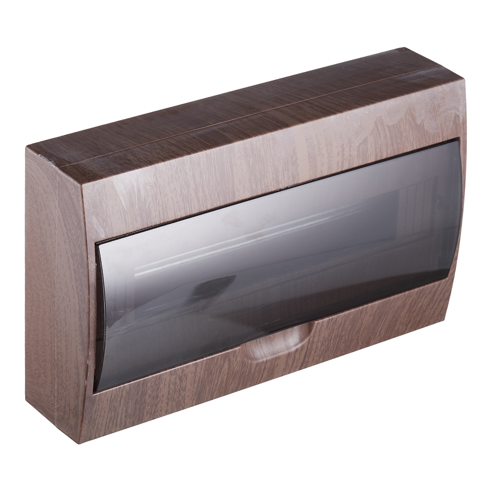 original-28730.jpg Щит распределительный навесной EKF PROxima ЩРН-П-18 пластиковый IP41 220х360х100 мм 18 модулей темное дерево — изображение 1