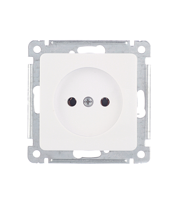 original-29014.jpg Розетка Hegel Master встраиваемая белая (РС16-401) — изображение 1