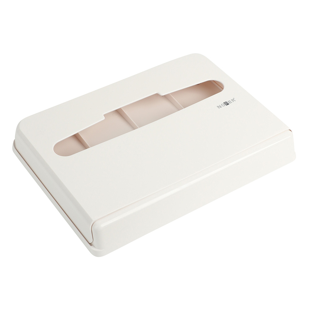 original-29019.jpg Диспенсер Nofer для бумажных покрытий на унитаз пластик белый — изображение 1