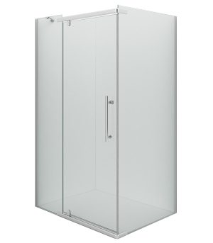 Душевой уголок Erlit Comfort хром 120х90х200 см прямоугольник стекло прозрачное 6 мм (ER10112H-С1)