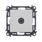 Розетка телевизионная Legrand Valena Life встраиваемая алюминий (753651)