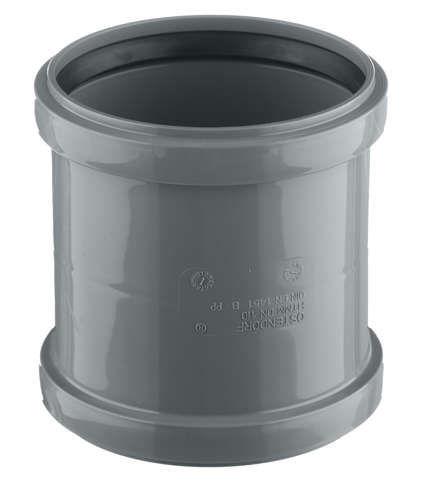 original-29247.jpg Муфта Ostendorf HTMM d110 мм пластиковая для внутренней канализации (115510) — изображение 1