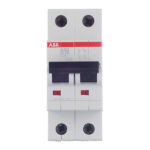Автоматический выключатель модульный ABB S202 2P 20А тип C 6 кА 400 В (2CDS252001R0204)