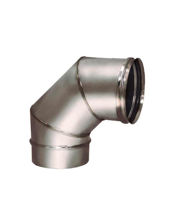 original-29413.jpg Отвод 90° х d115 мм на расширителе зеркальный без изоляции AISI 304 — изображение 1
