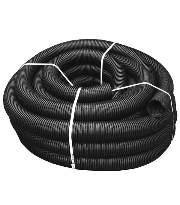 original-29427.jpg Труба дренажная гофрированная ДГТ-ПНД d110 мм SN4 с перфорацией бухта 50 м — изображение 1