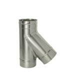 Тройник Дымок 45° х d150 мм без изоляции AISI 439